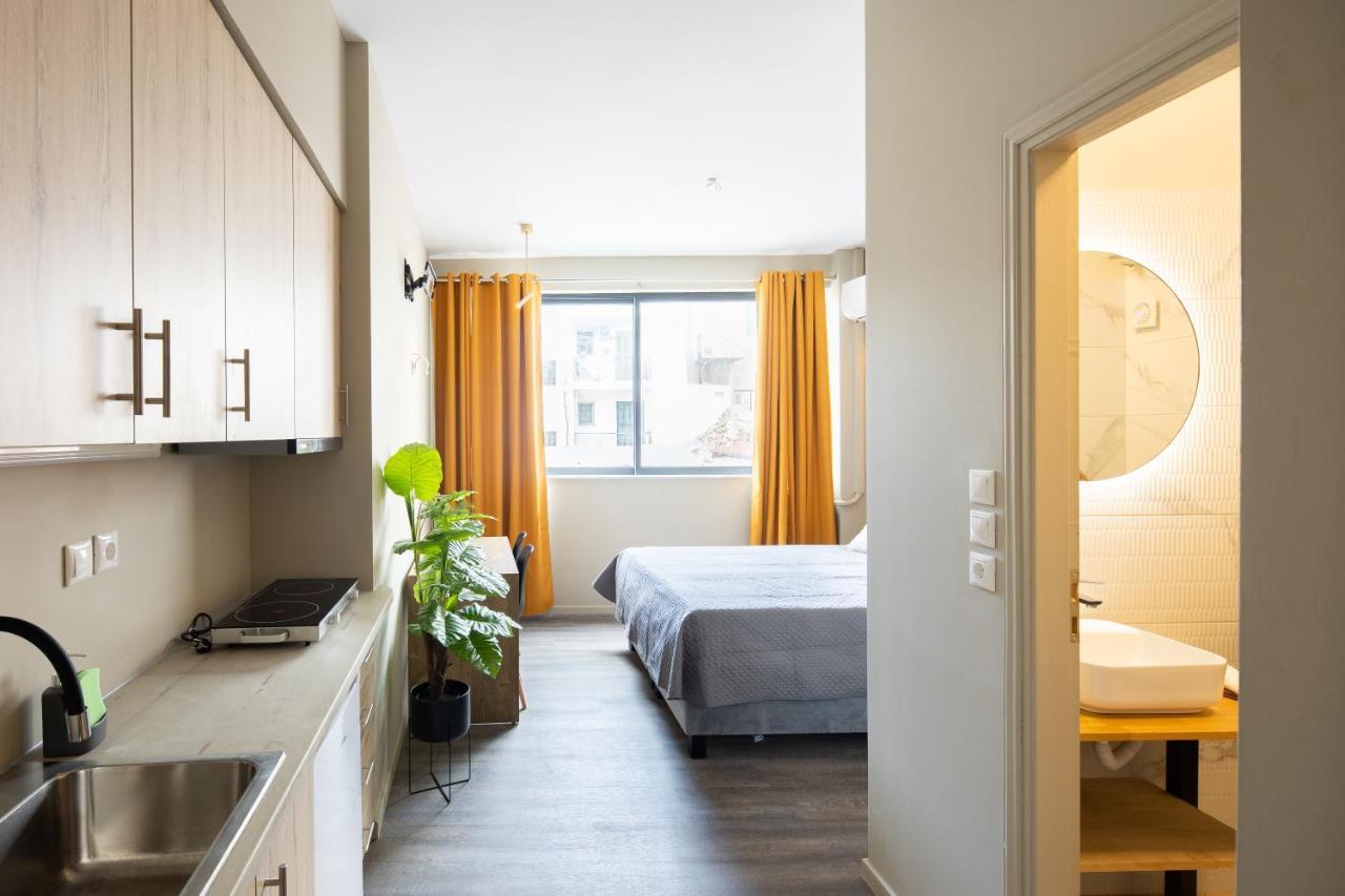 Designed Studio - Walking Distance From Acropolis 아테네 외부 사진